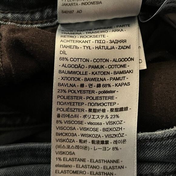 Levi’s 529 Curvy Bootcut Jeans W31 L32 Mid Rise Stretch Denim Blue - Picture 6 of 8